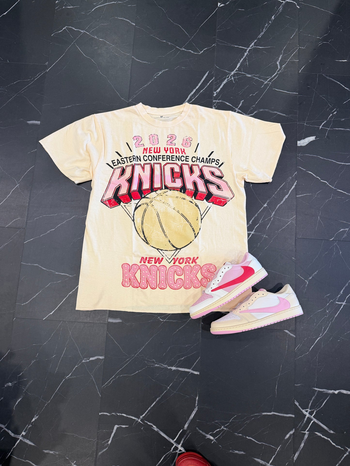 Pink Knicks ECF Shirt