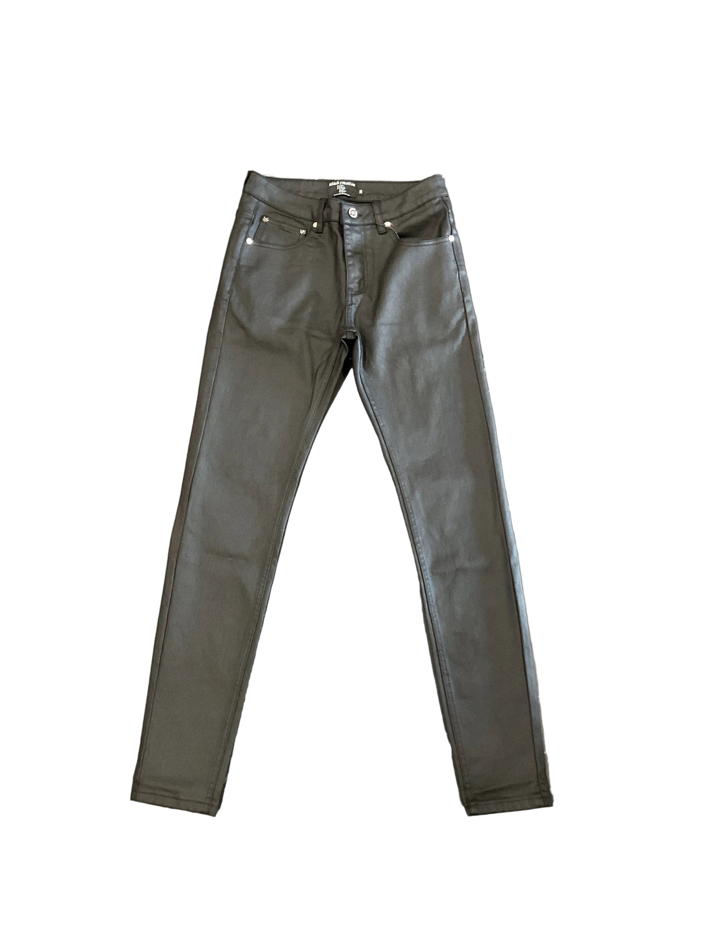 Mixed Emotion Blackout Wax Denim