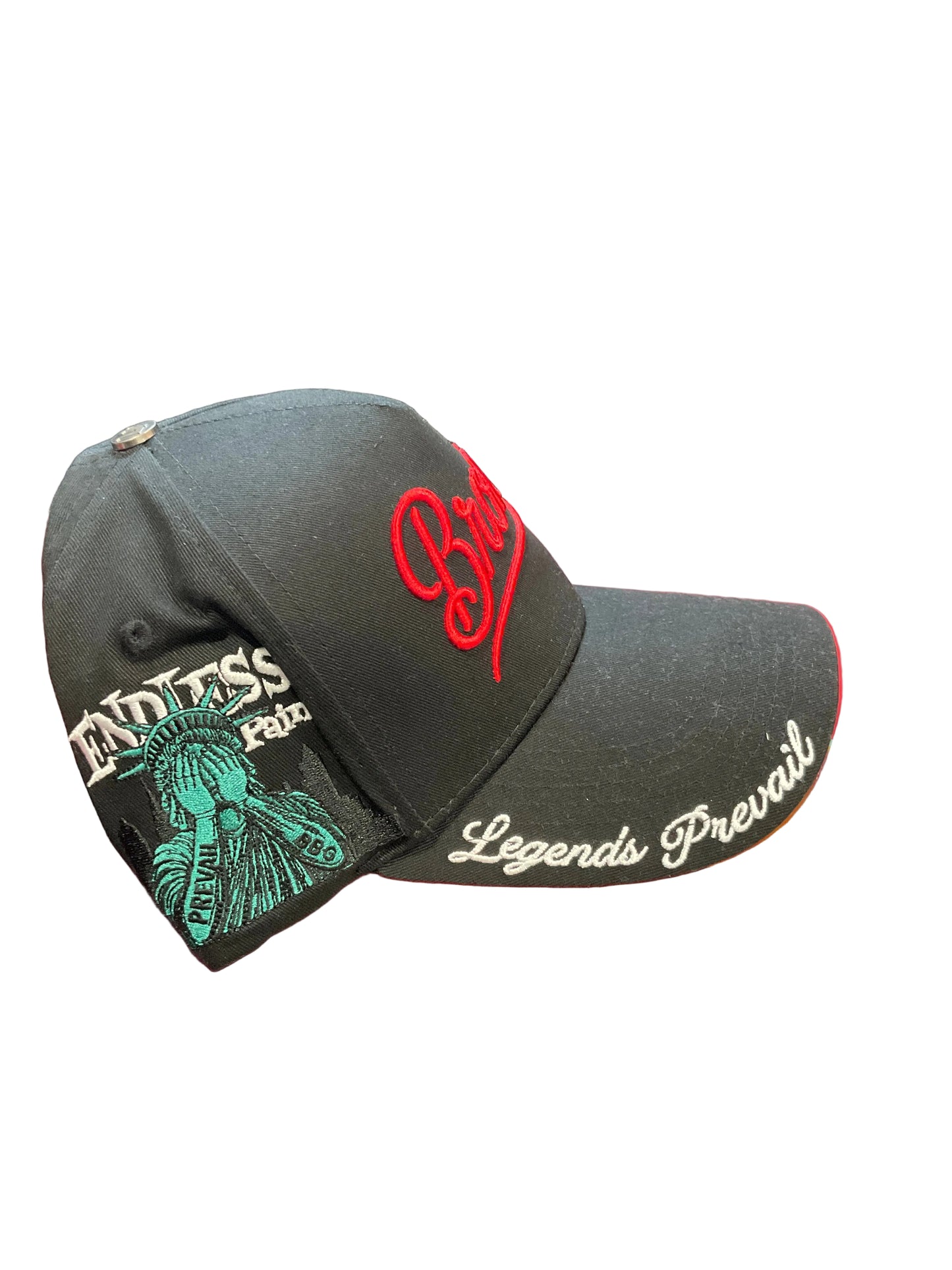 Legends Prevail Bronx Black & Red