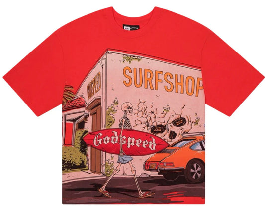Godspeed Surf Shop Red