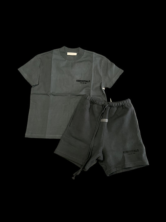 Essentials Stretch Limo Black Short Set