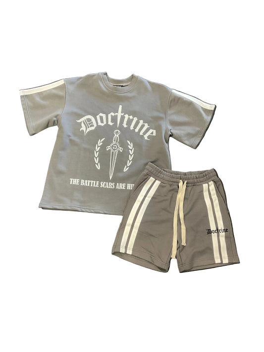 Doctrine Grey Short Set