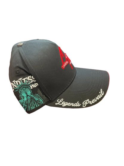 Lp Black & Red Hat