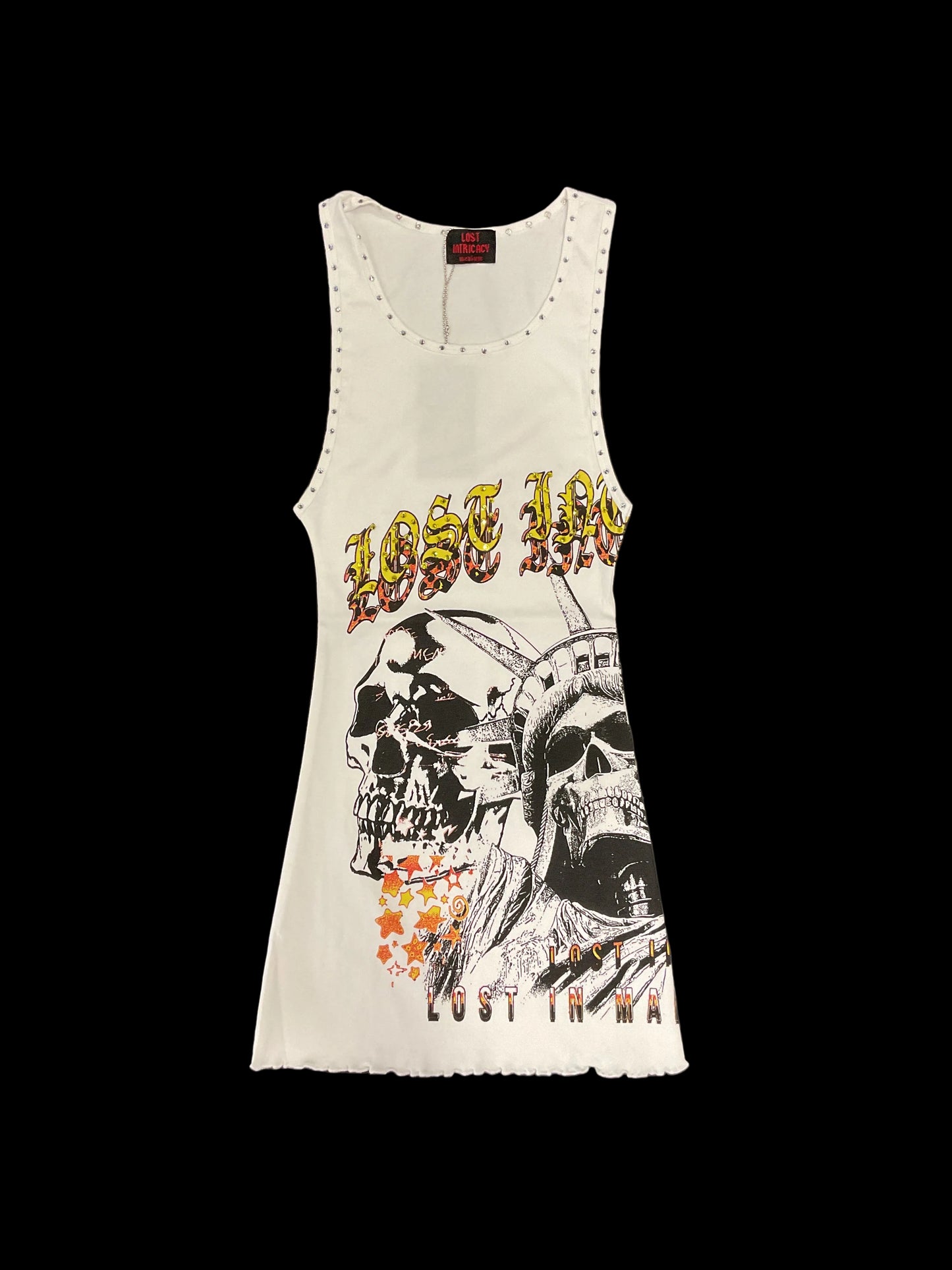 Lost Intricacy White Dress