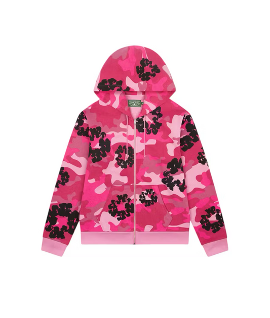 Denim Tears The Cotton Wreath Pink Hoodie