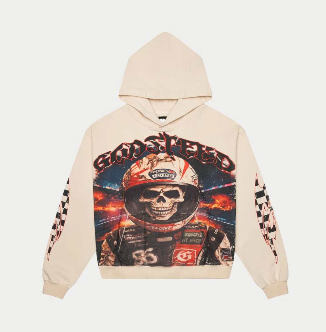 Godspeed Cream Racer Hoodie