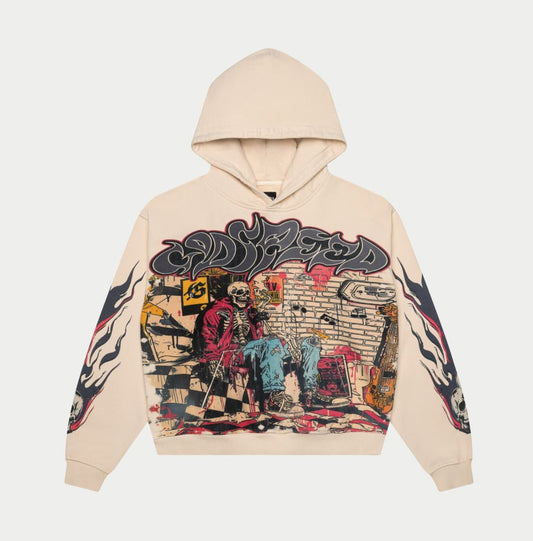 Godspeed Stoner Hoodie (Bone)