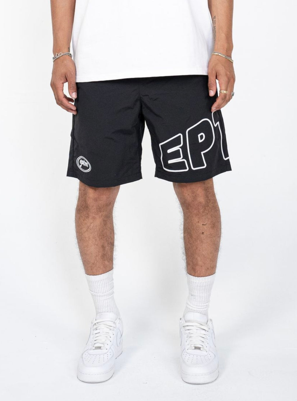 Black Logo Eptm Shorts