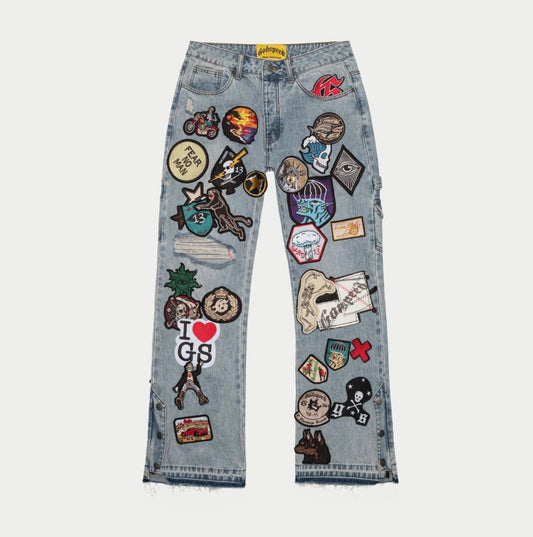 Godspeed Patchwork Blue Denim