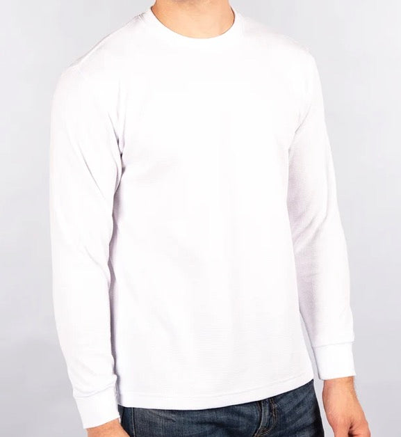 City Lab White Fitted Thermal Shirt