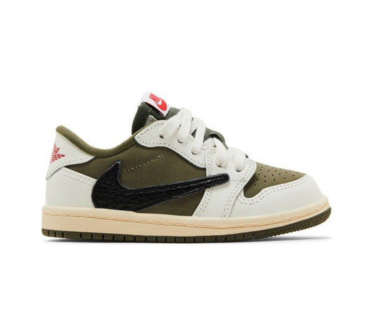 Travis Scott x Air Jordan Low 1 Medium Olive TD