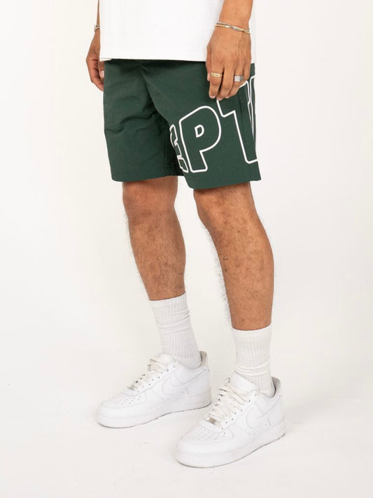 Green Eptm Logo Shorts