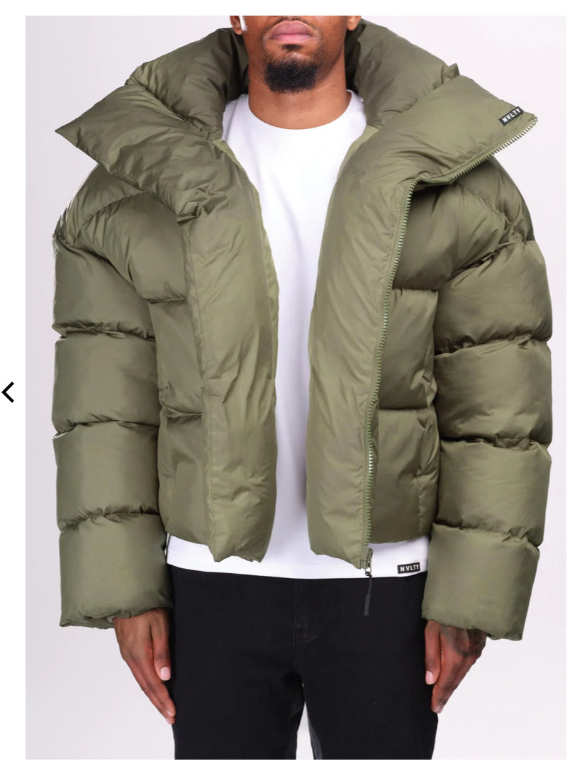 NVLYT Green Puffer Jacket