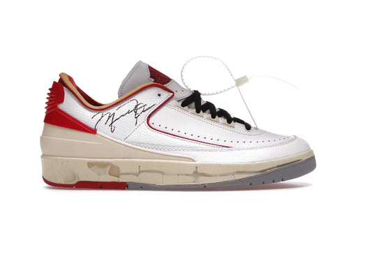 Jordan 2 Retro Low SP Off-White White Red
