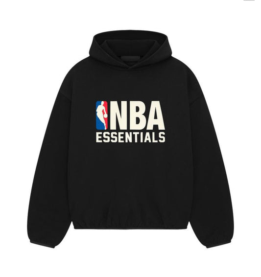 Essential NBA Black Hoodie