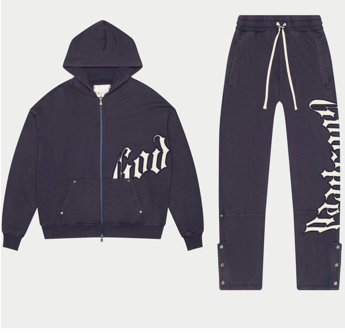 Godspeed Navy & White Sweatsuit