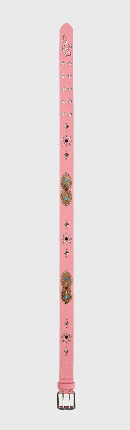 Pink Passport Belt
