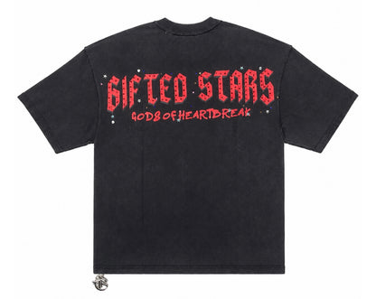 GFTD Blk Heartbreak T-Shirt