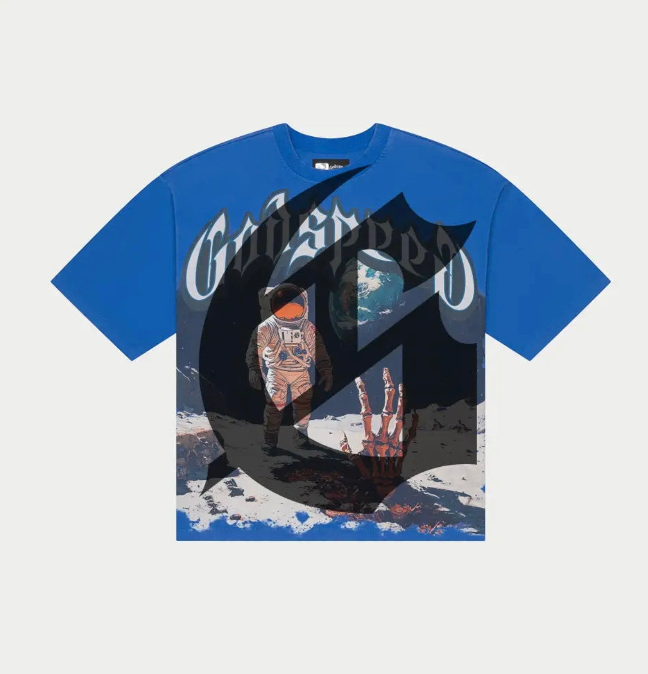 Godspeed First Contact Royal Shirt