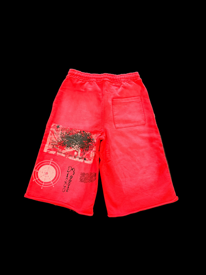 BLDG 4 Palace Mars Red Shorts
