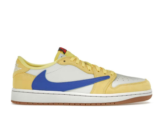Travis Scott Jordan 1 low Canary women