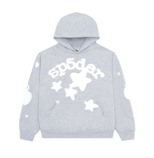 Spider grey star hoddie