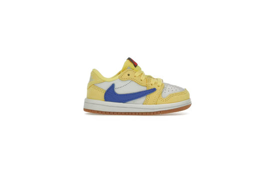 Travis Scott Jordan 1 Low Canary TD