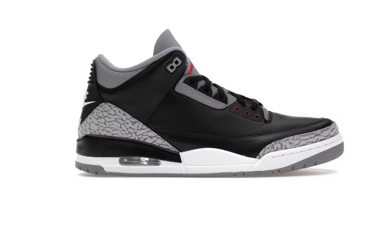Jordan 3 Black Cement Men
