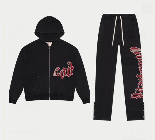 Godspeed Black & Red Sweatsuit