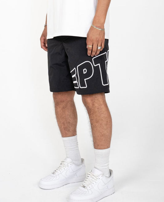 Black Logo Eptm Shorts