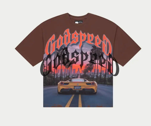 Godspeed Sunset Blvd Brown Shirt
