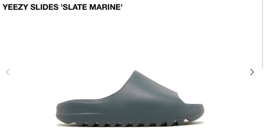 Yzy slide Slate Marine