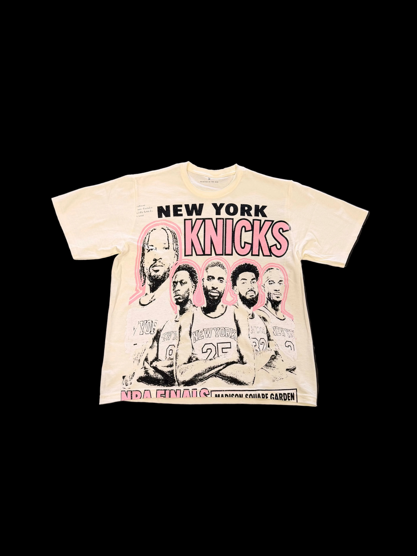 NYK Starting 5 Cream Pink T-Shirt