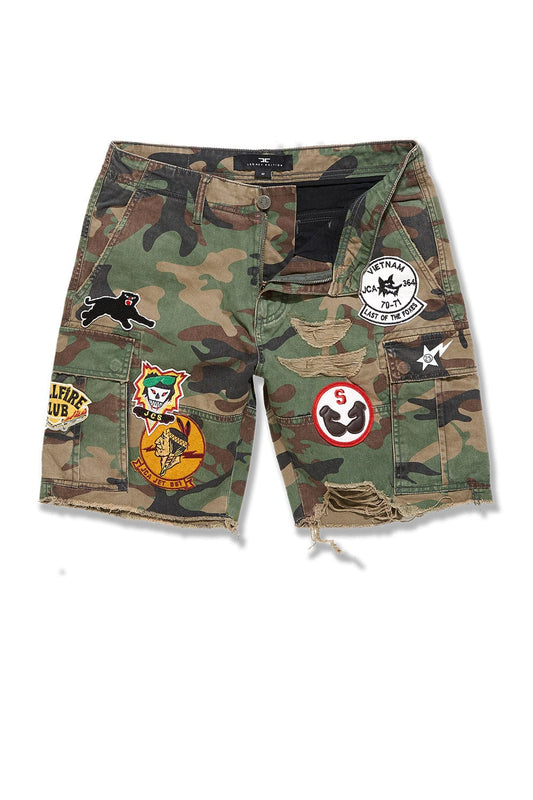JC VINTAGE PATCH SHORTS