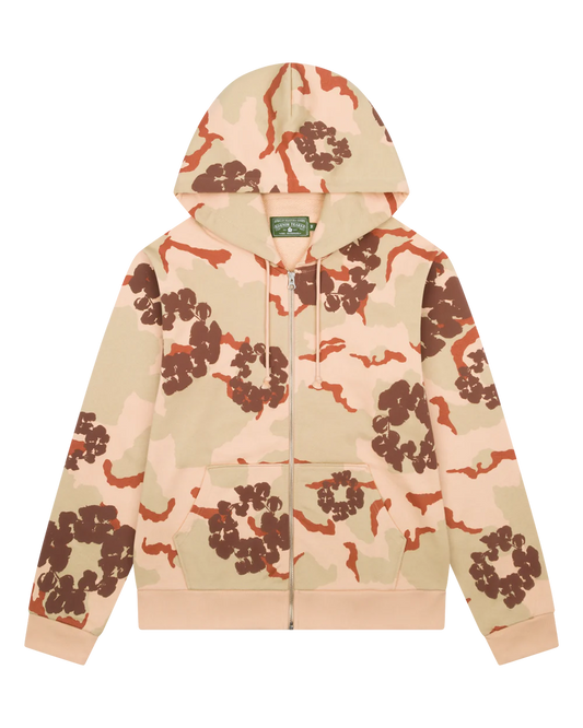 Denim Tears Tan Camo Hoodie