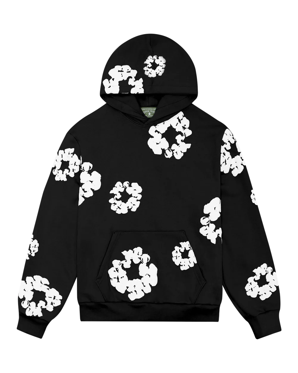 Denim Tears Black White Hoodie