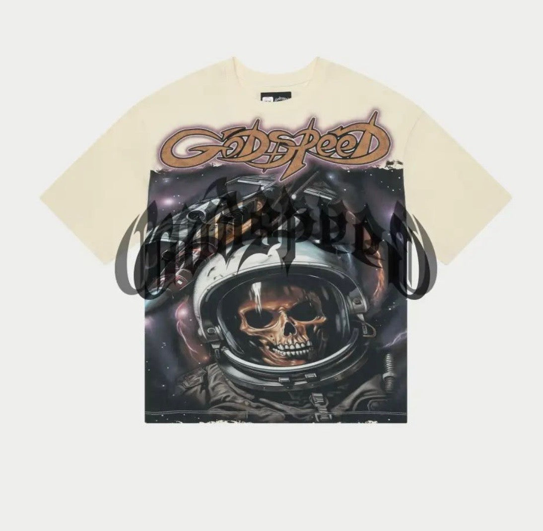 Godspeed Space Traveler Bone Shirt