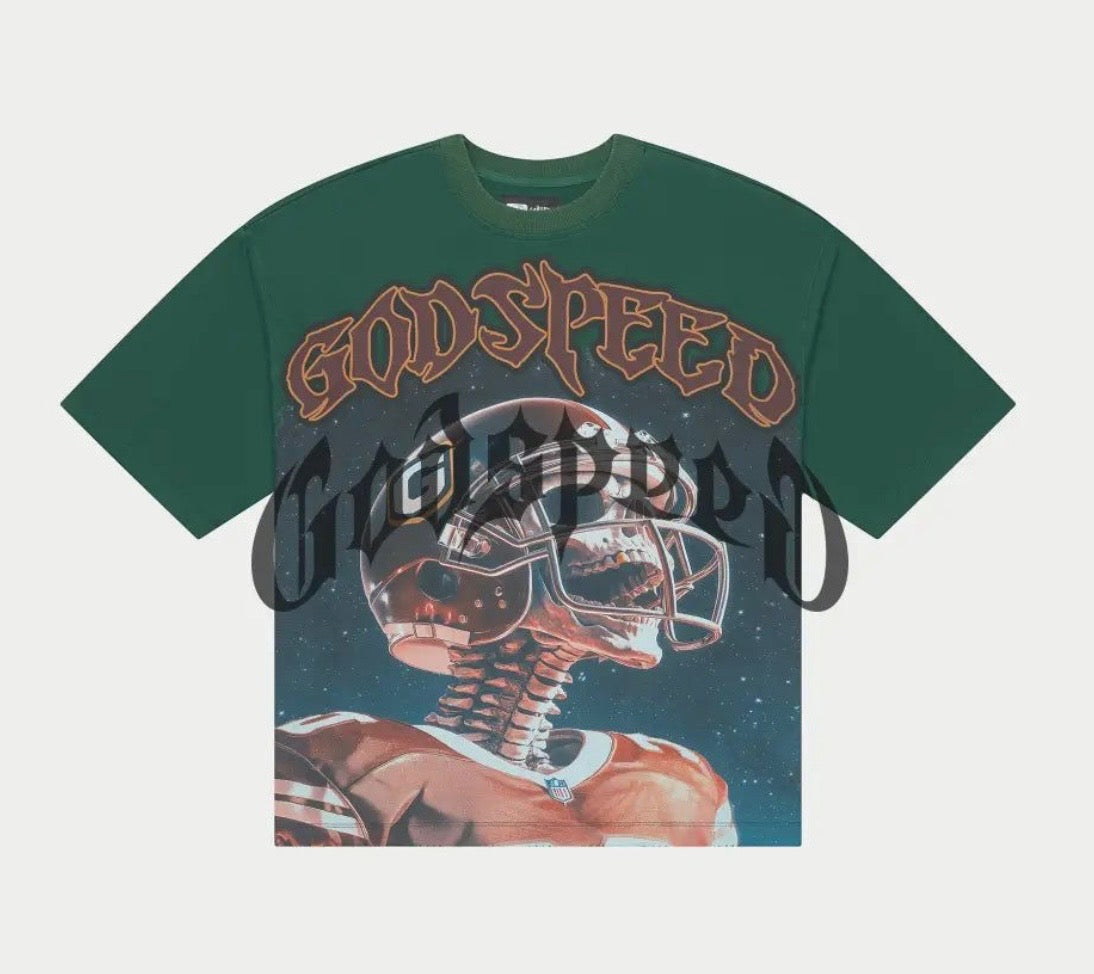 Godspeed Morale Green Shirt