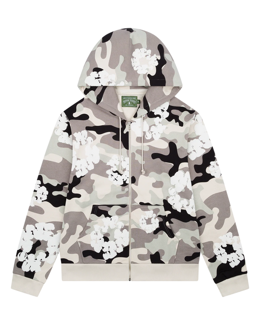Denim Tears Grey Camo Hoodie