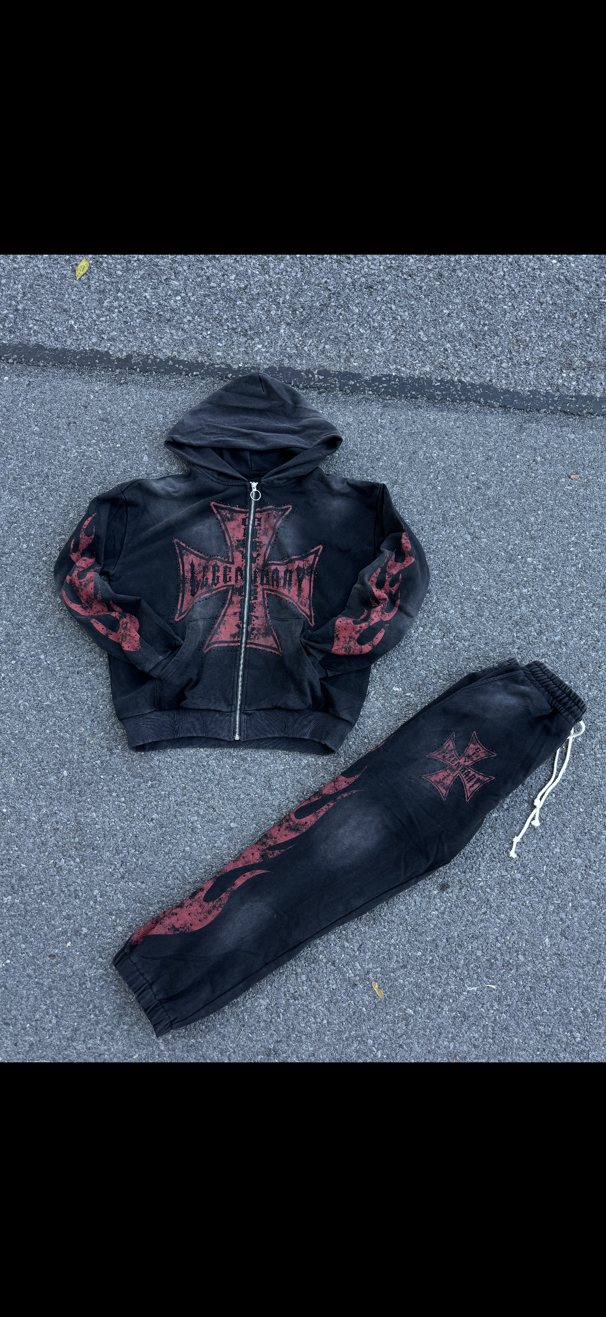 Legendary Red Sweatsuits