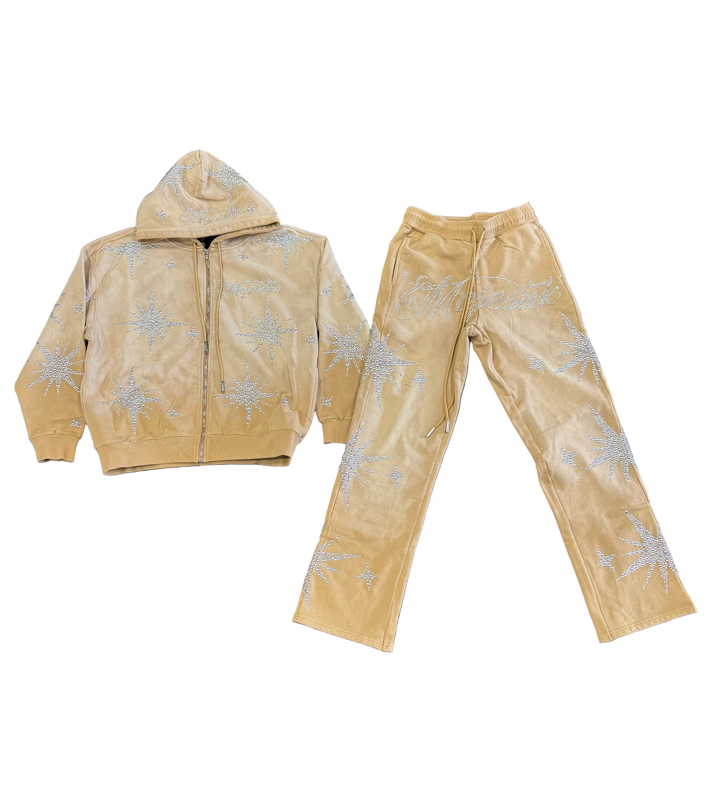 Majestik Eggshell Sweatsuit