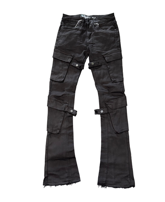 Waimea Black Cargo Pants
