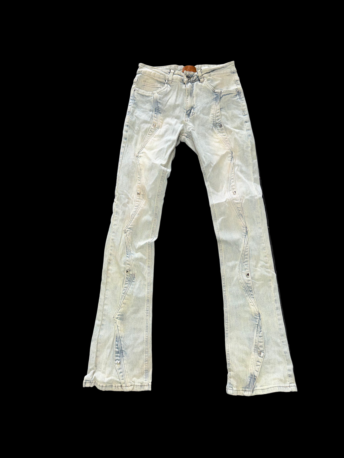 Waimea Light Denim Stacked Jeans
