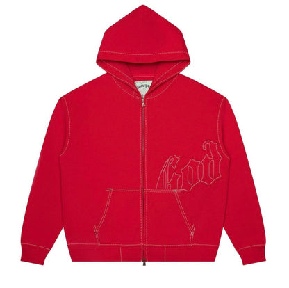 Godspeed Stitched Red Logo Sweatsuit