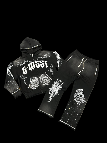 G West Rhinestone Set