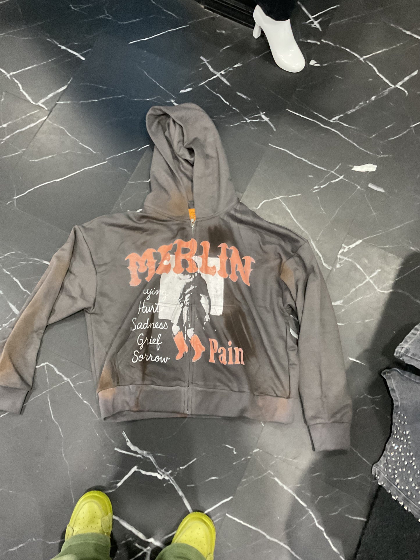 Demik Exclusive Grey hoodie