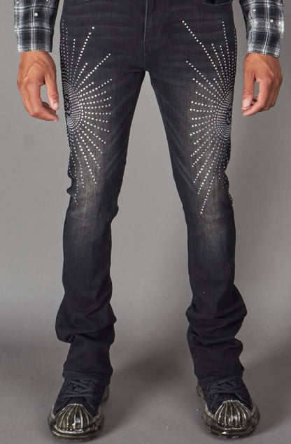 Politics Black Wash Denim