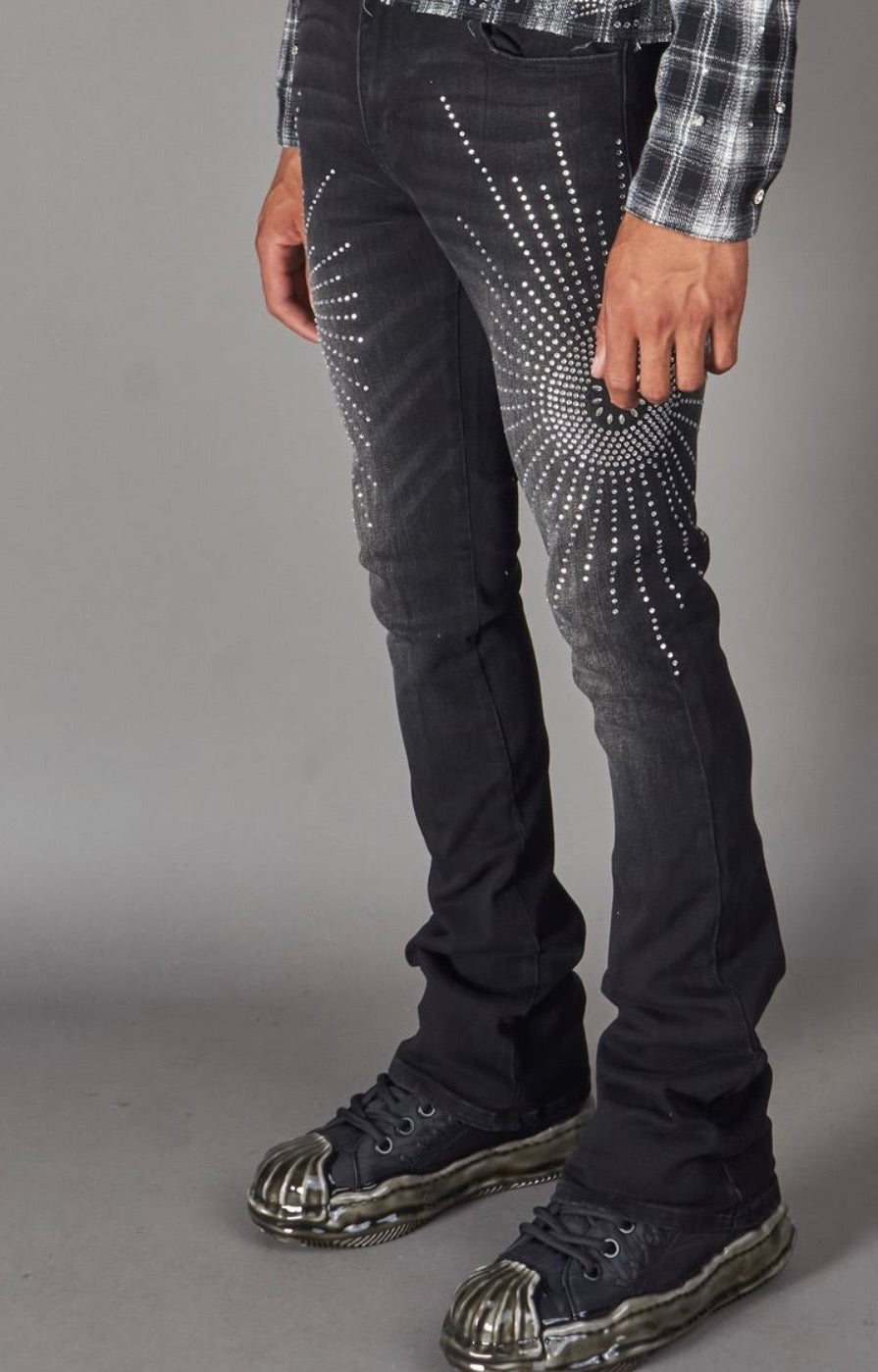 Politics Black Wash Denim