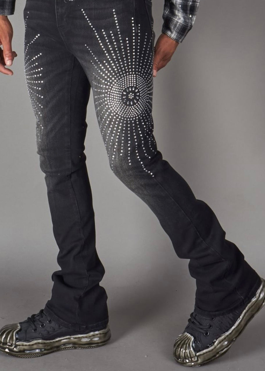 Politics Black Wash Denim