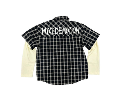 Mixed Emotion Black Dreams Flannel